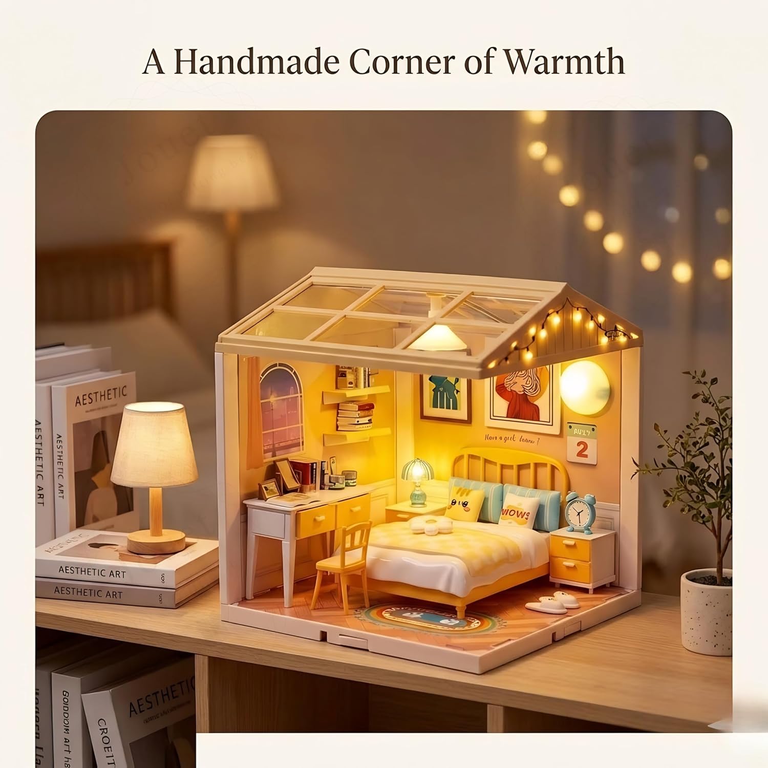 jiaerle-toys-jel-0413-mini-bedroom-maison-miniature-diy-chambre image 7