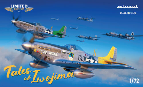 eduard-2152-tales-of-iwojima-p-51d-mustang-avion-1-72-limit-e image 1