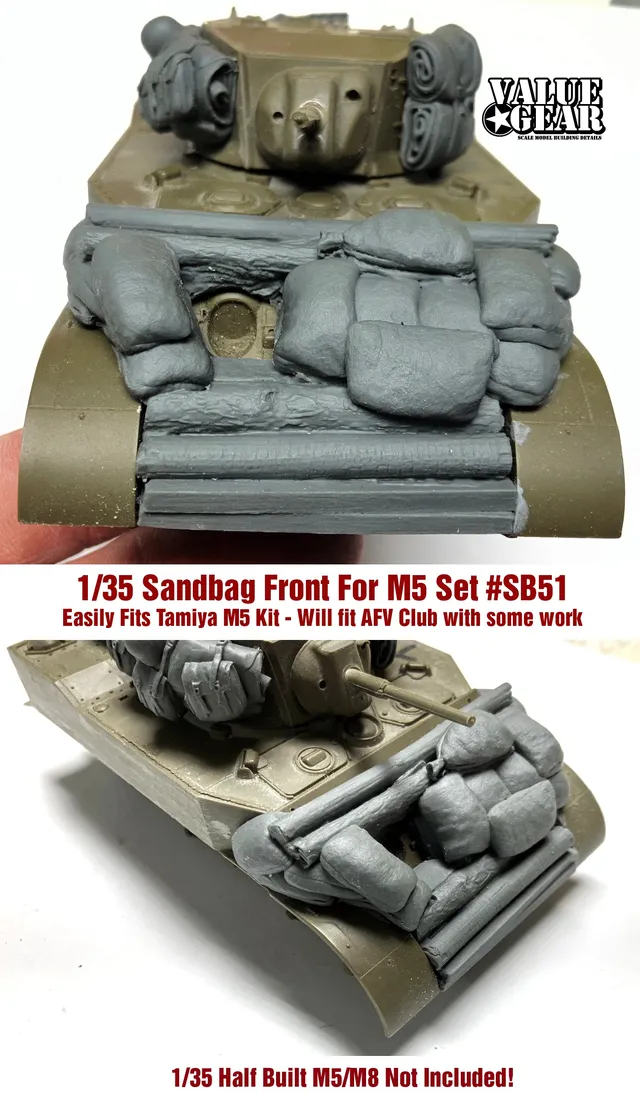 value-gear-vg-sb51-sacs-de-sable-avant-m5-1-35-pour-tamiya image 1