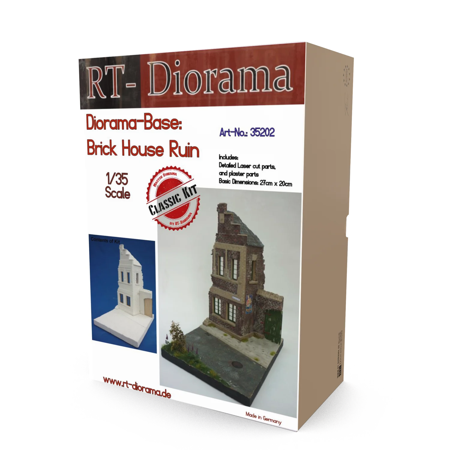 rt-diorama-35202-brick-house-ruin-socle-diorama-1-35-c-ramique image 1