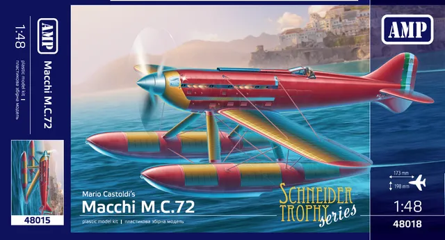 amp-48018-macchi-castoldi-m-c-72-maquette-hydravion-1-48 image 1