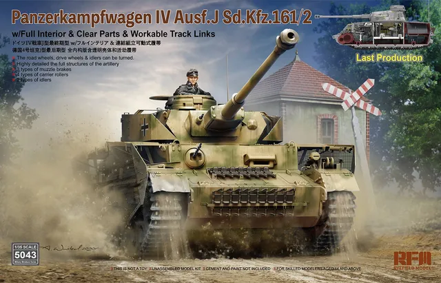 rye-field-5043-panzer-iv-ausf-j-maquette-char-1-35-int-rieur image 1
