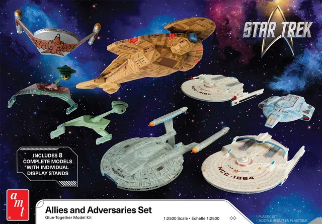 amt-star-trek-adversaries-allies-maquette-vaisseau-1-2500-8-kit image 1