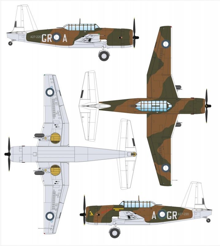 dora-wings-vultee-vengeance-mk-ii-maquette-avion-1-48-raf image 8