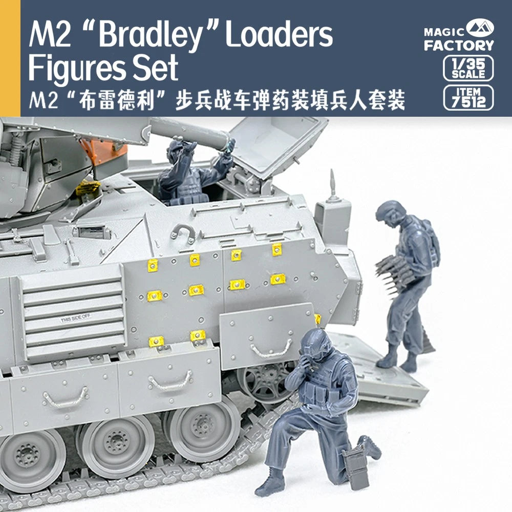 magic-factory-7512-m2-bradley-loaders-figurines-1-35-modernes-usa image 1