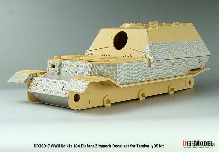 def-model-dd35017-elefant-zimmerit-decals-relief-1-35-pour-tamiya image 3