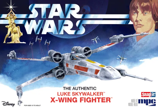 mpc-x-wing-star-wars-maquette-vaisseau-snap-1-63-luke image 1