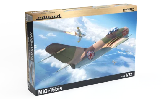 eduard-7059-mig-15bis-profipack-maquette-avion-1-72-5-d-cos image 1