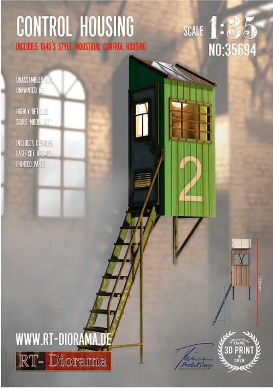 rt-diorama-35694-control-housing-d-cor-diorama-1-35-r-sine image 1