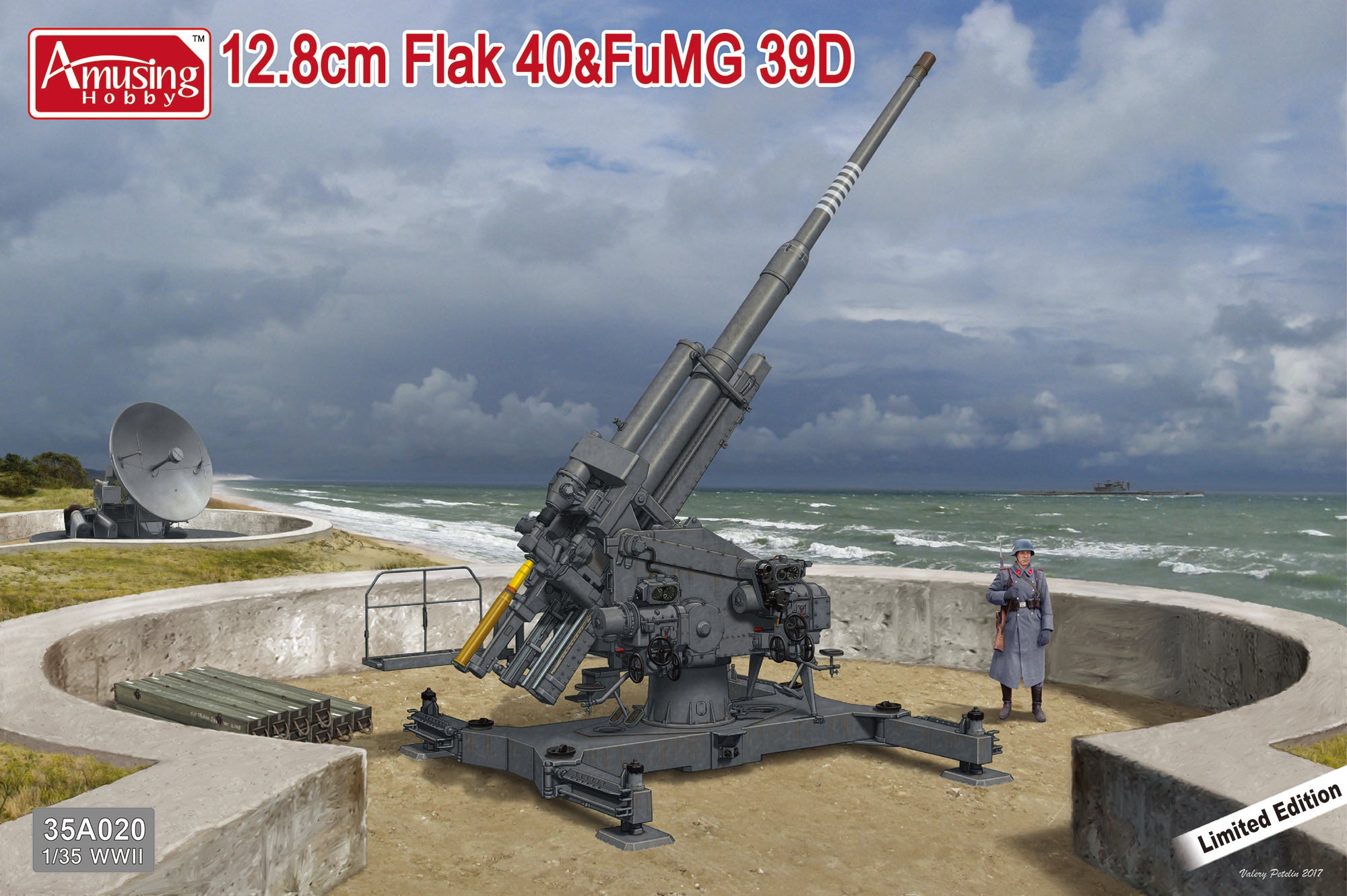amusing-hobby-35a020-flak-40-12-8cm-fumg-maquette-1-35 image 1