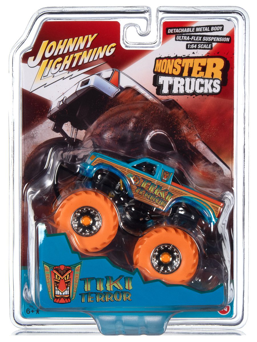 johnny-lightning-monster-truck-tiki-terror-miniature-1-64 image 1
