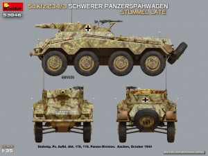 miniart-53046-sd-kfz-234-3-maquette-blind-1-35-late image 4
