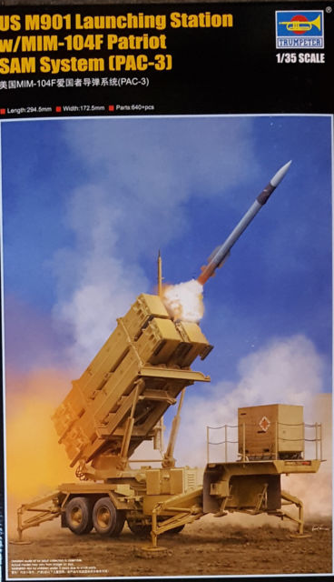 trumpeter-01040-patriot-pac-3-mim-104f-maquette-lanceur-1-35 image 1