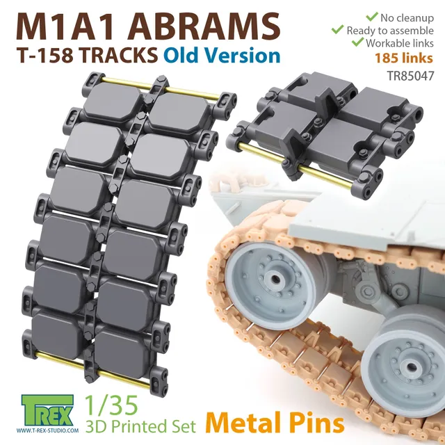 t-rex-85047-t-158-chenilles-m1a1-abrams-1-35-axes-m-tal image 1