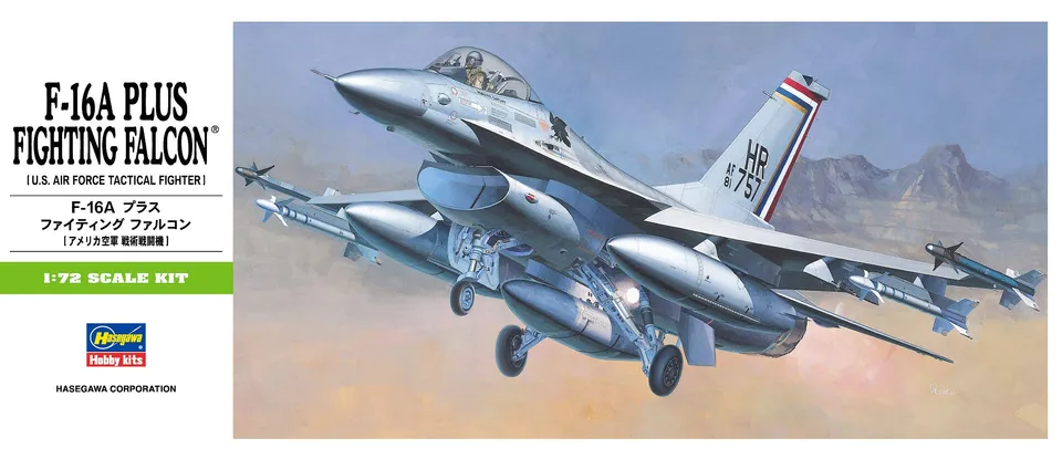 hasegawa-00231-f-16a-plus-maquette-avion-1-72 image 1
