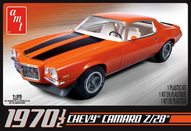 amt-1970-chevy-camaro-z-28-maquette-1-25-orange image 1