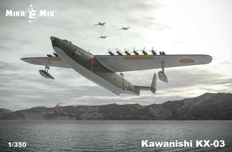 mikromir-kawanishi-kx-03-maquette-hydravion-japonais image 1