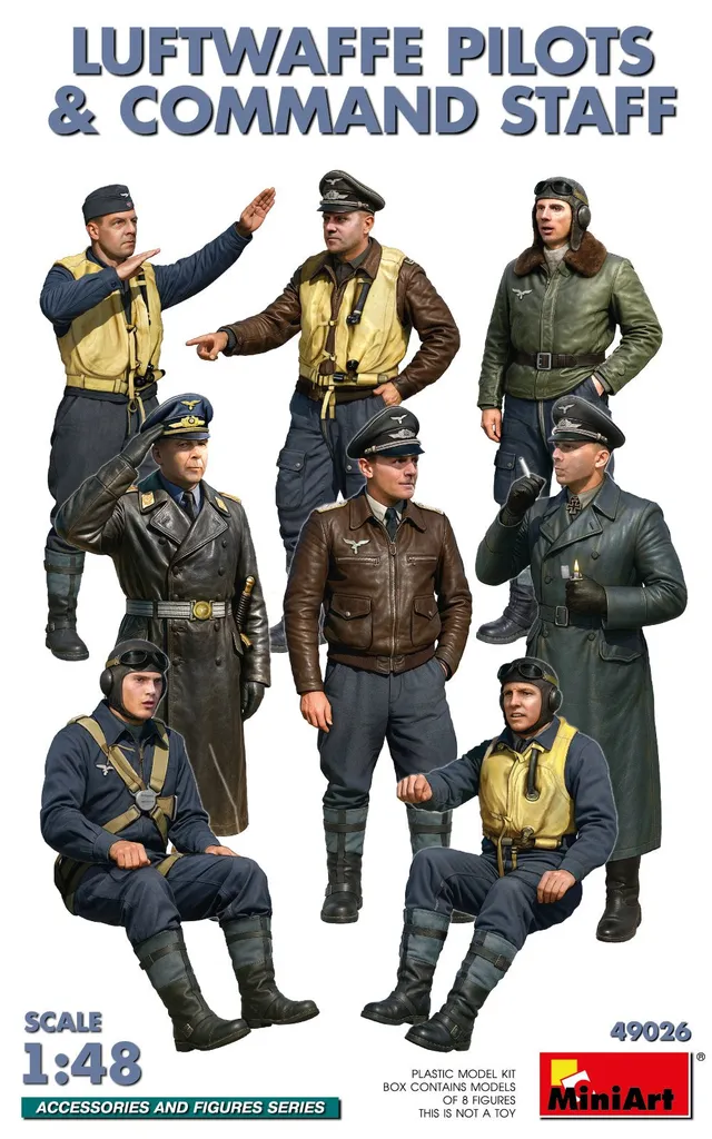 miniart-49026-figurines-1-48-pilotes-luftwaffe image 1
