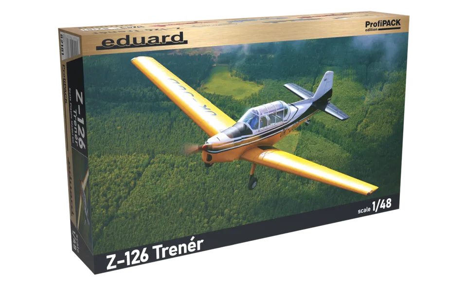 eduard-82181-z-126-tren-r-profipack-maquette-avion-1-48 image 1