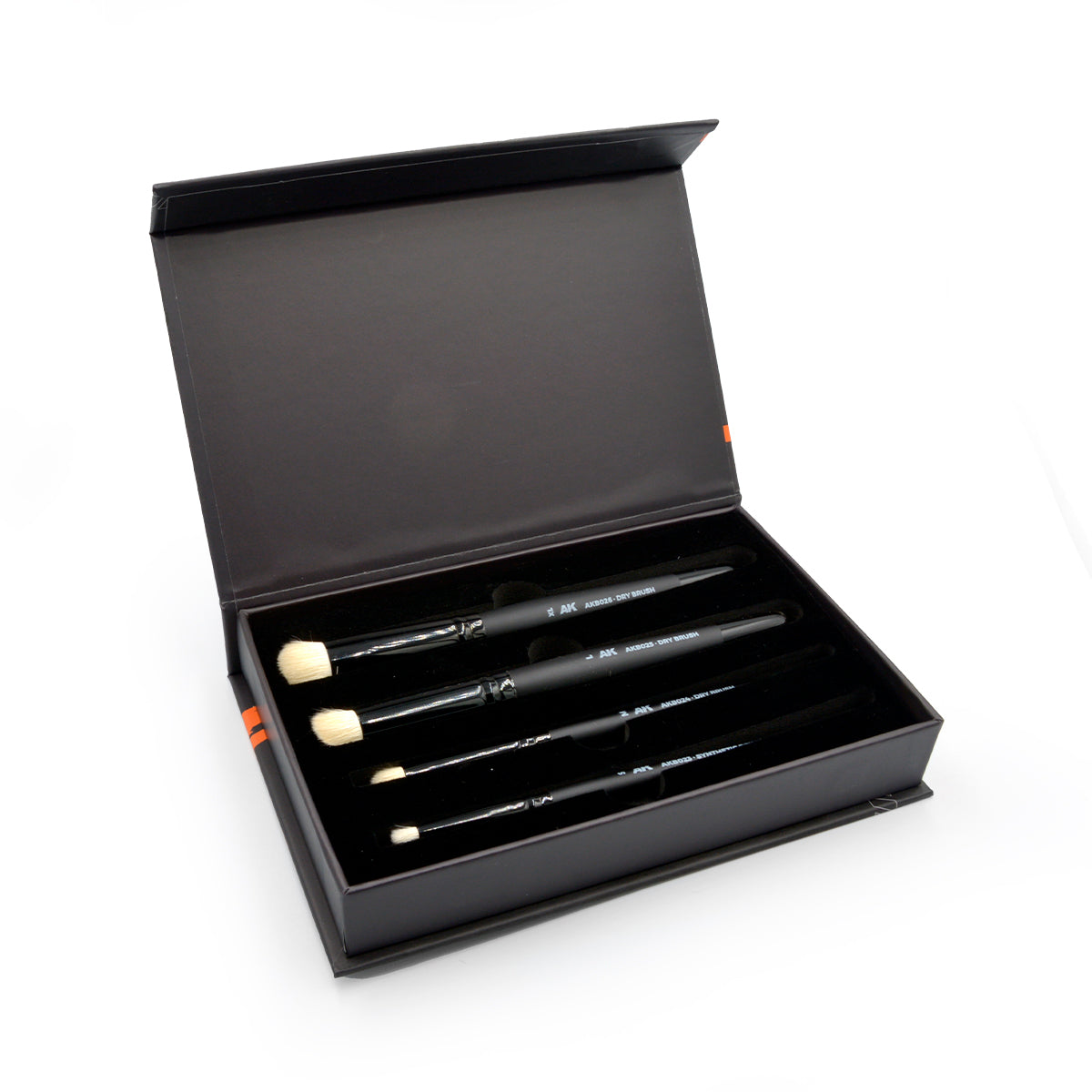 ak-interactive-ak-b103-set-4-pinceaux-dry-brush-brossage image 2