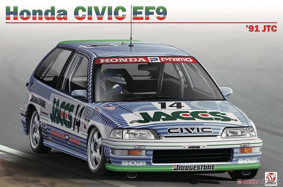 beemax-24030-honda-civic-ef9-gr-a-maquette-1-24-jtc image 1