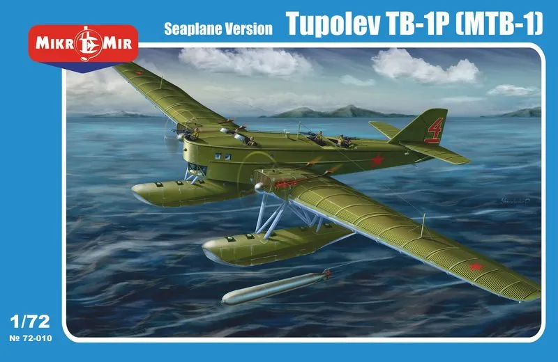amp-mikromir-tupolev-tb-1p-maquette-avion-1-72-bombardier image 1