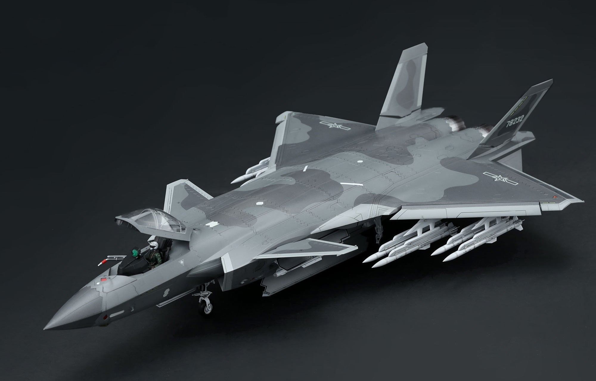 meng-ls002s-j-20-beast-mode-maquette-avion-1-48-furtif image 2
