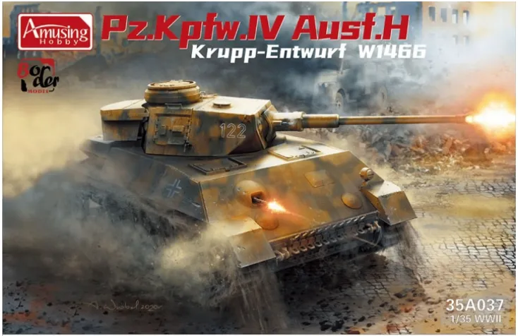 amusing-hobby-35a037-panzer-iv-ausf-h-krupp-maquette-char-1-35 image 1
