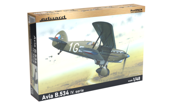 eduard-8192-avia-b-534-iv-profipack-maquette-avion-1-48 image 1