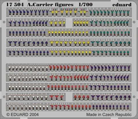 eduard-17504-figurines-peintes-porte-avions-1-700 image 1