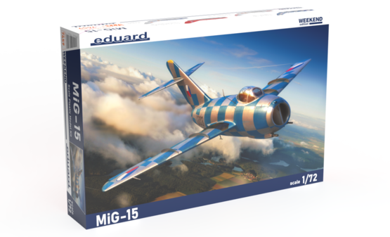 eduard-7459-1-72-mig-15-weekend-edition-maquette-avion image 1