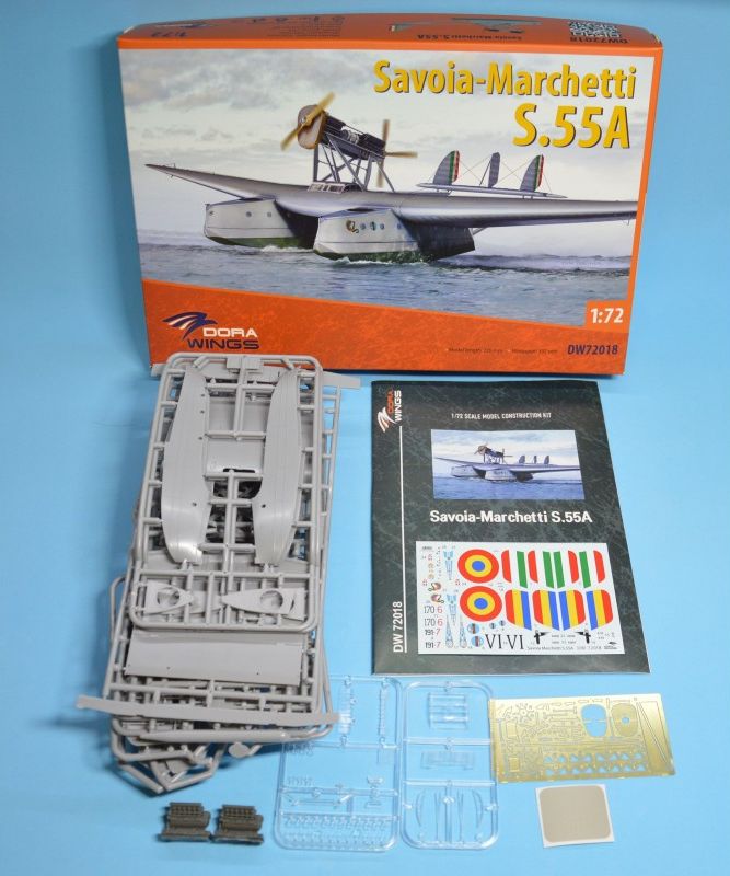 dora-wings-savoia-marchetti-s-55a-maquette-hydravion-1-72 image 2