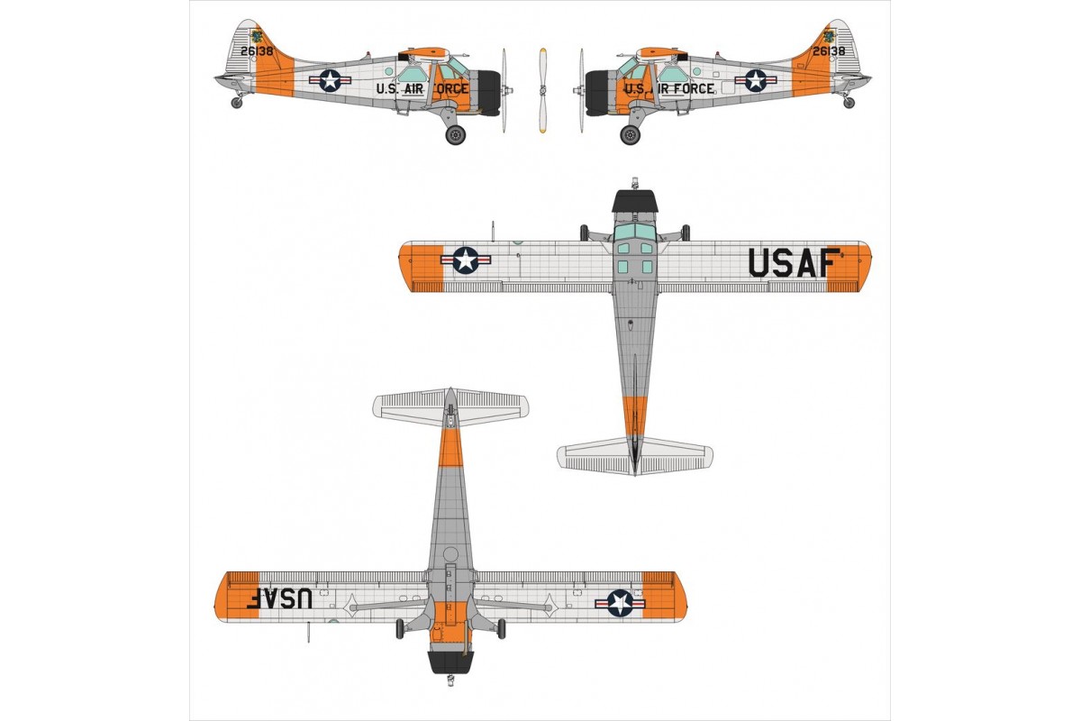 dora-wings-l-20a-u-6a-beaver-maquette-avion-1-48-militaire image 7
