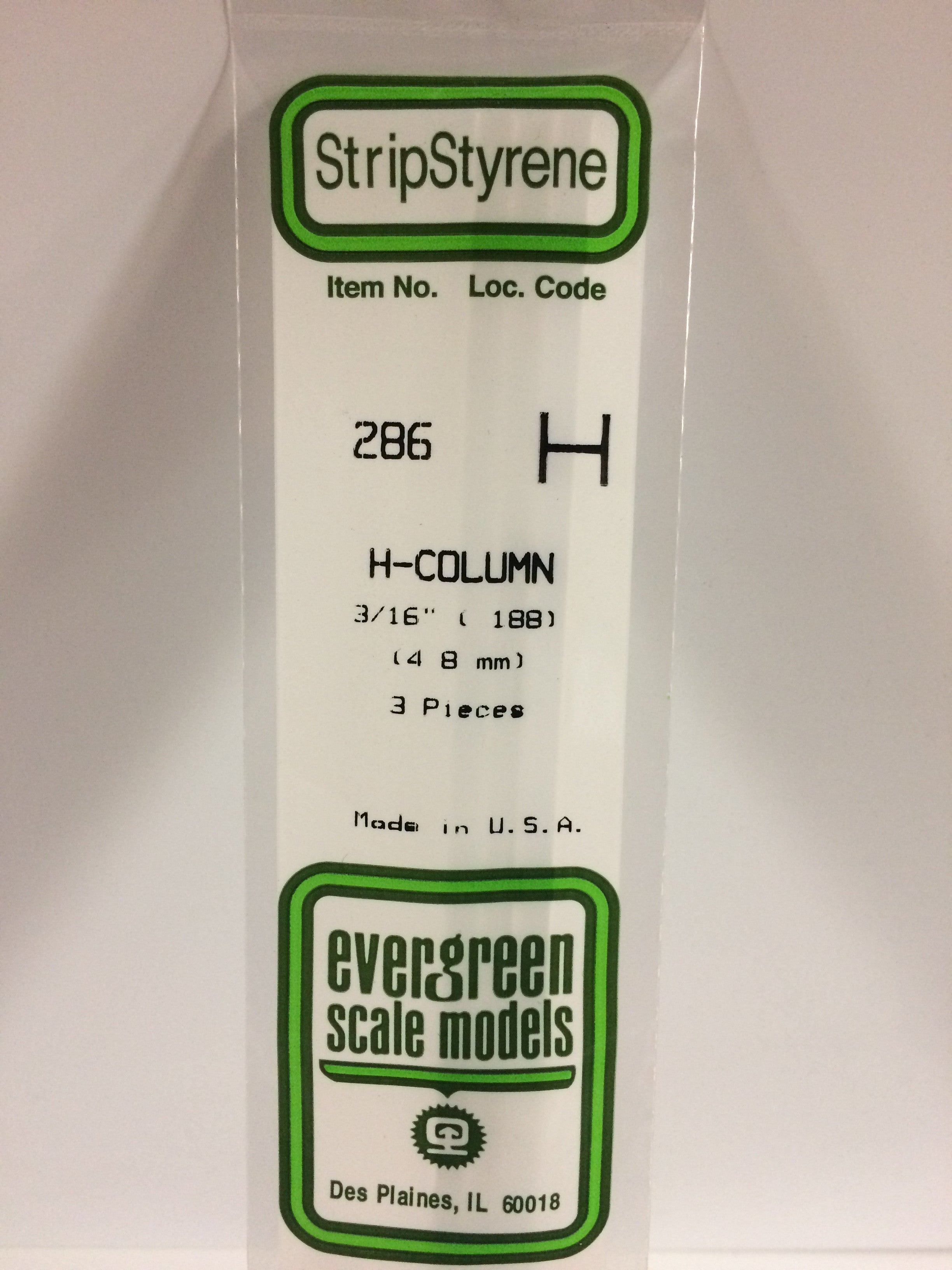 evergreen-shapes-286-profil-h-polystyr-ne-blanc-4-8-mm image 1
