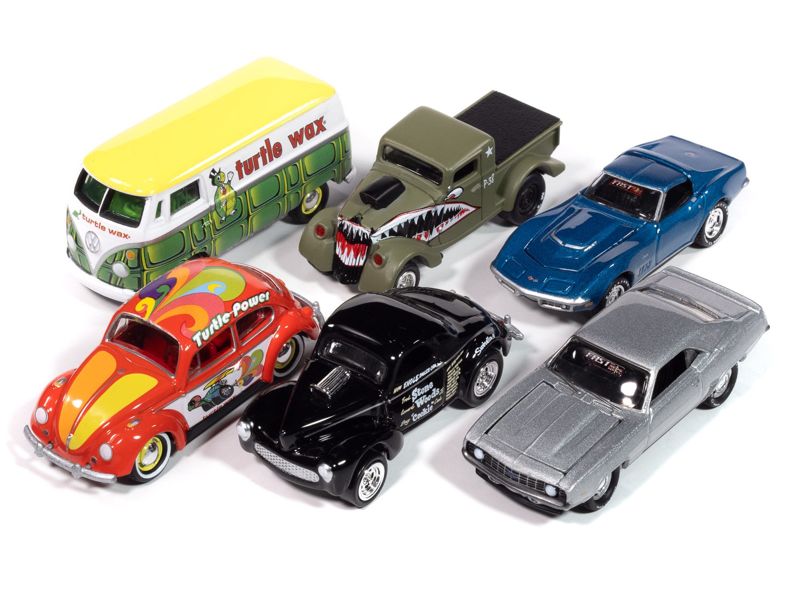 johnny-lightning-themed-duo-miniature-1-64-set-b-2-pcs-2025 image 2