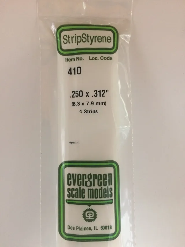 evergreen-strips-410-baguette-plastique-blanc-4-pi-ces image 1