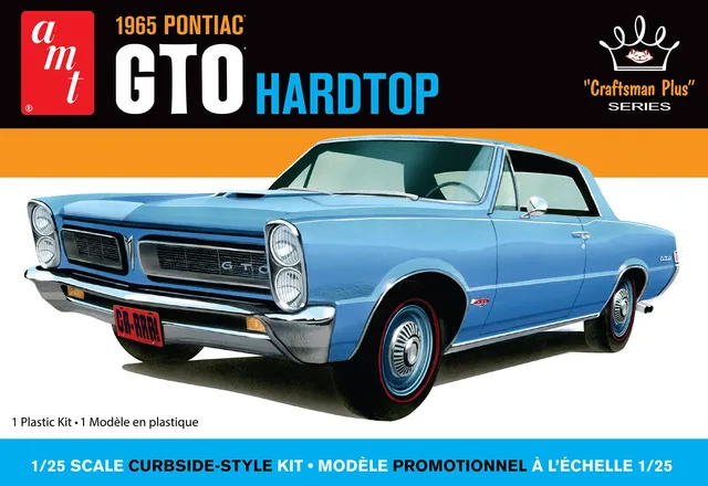 amt-pontiac-gto-1965-hardtop-craftsman-plus-maquette-1-25 image 1