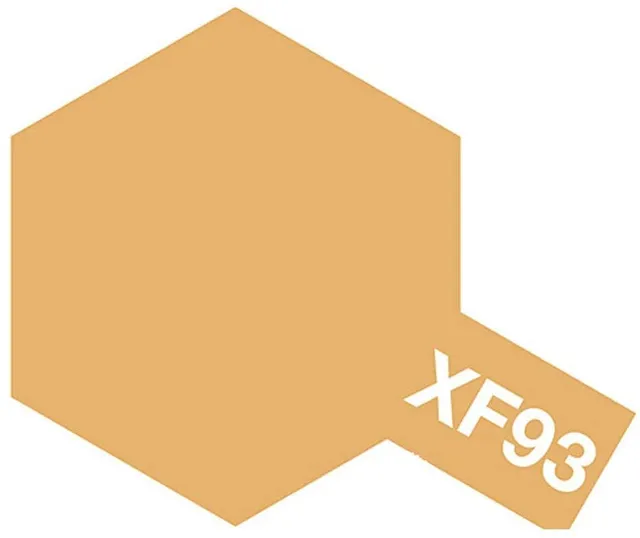 tamiya-xf93-light-brown-dak-1942-peinture-mate-10ml image 1