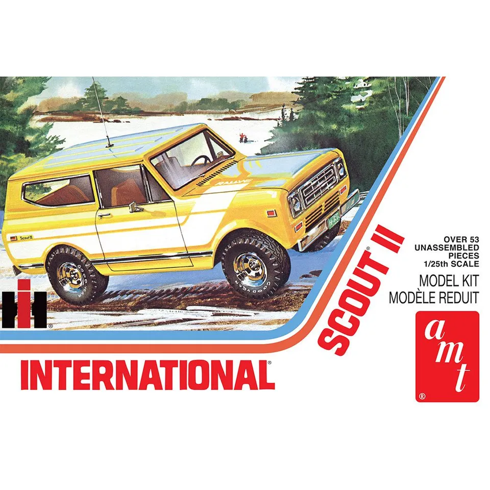 amt-scout-ii-1977-1-25-maquette-4x4-international-harvester image 1
