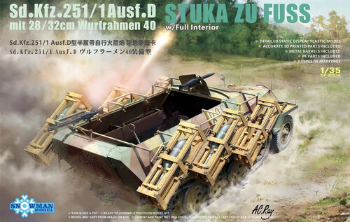 vespid-models-sp8004-sd-kfz-251-1-ausf-d-maquette-1-35-stuka-zu-fuss image 1