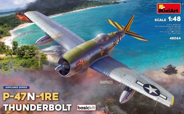 miniart-48064-p-47n-thunderbolt-maquette-avion-1-48 image 1