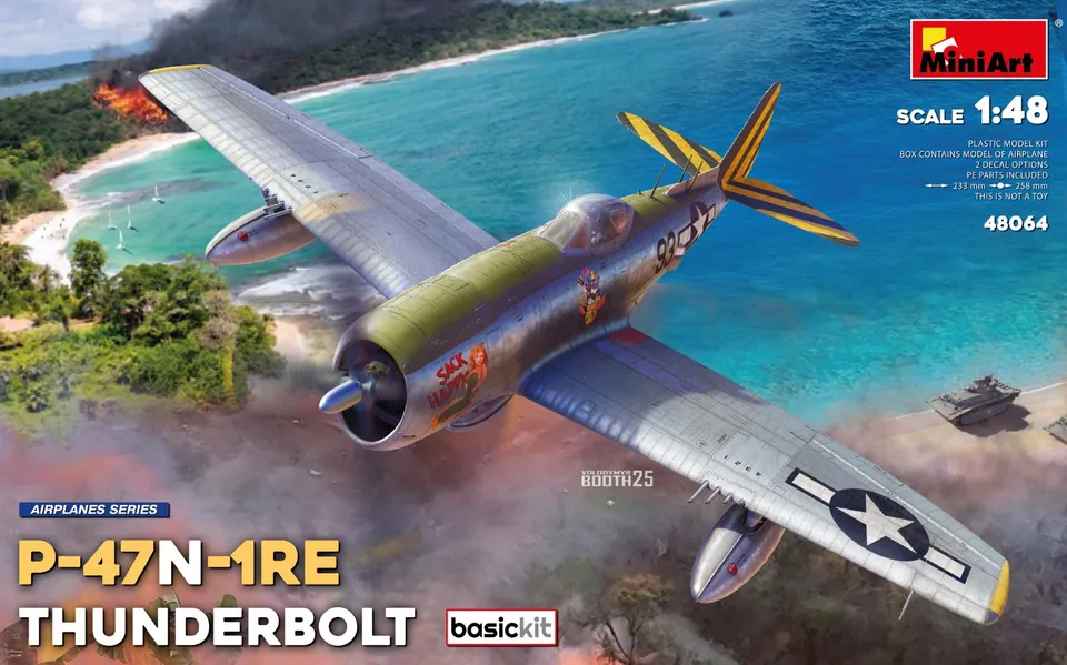 miniart-48064-p-47n-thunderbolt-maquette-avion-1-48 image 1