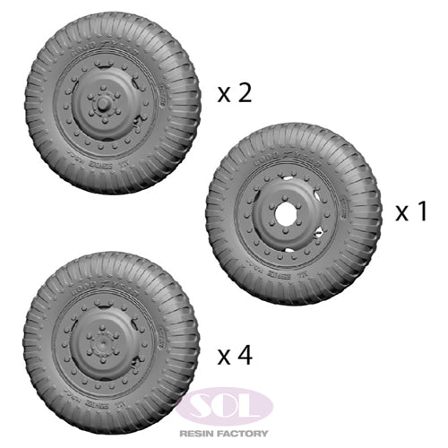 sol-resin-mm717-m8-combat-pneus-r-sine-1-16-ww2 image 1