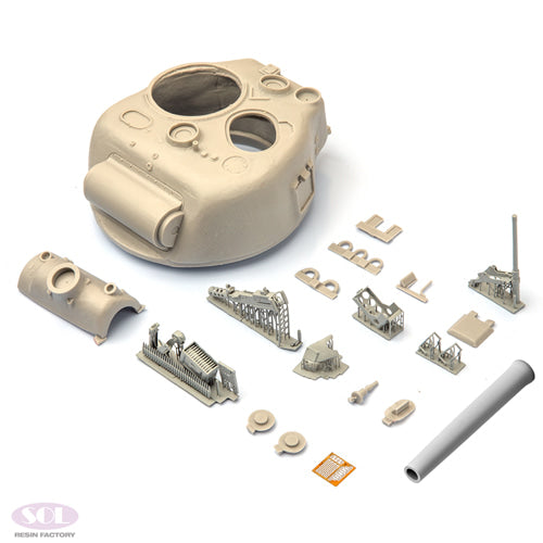 sol-resin-factory-mm611-1-16-tourelle-105mm-m4a3-sherman image 2