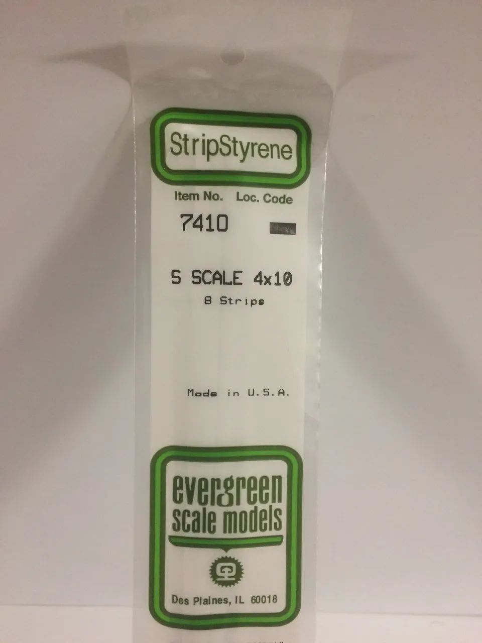 evergreen-strips-7410-baguette-chelle-s-1-6x4-mm-lot-8 image 1