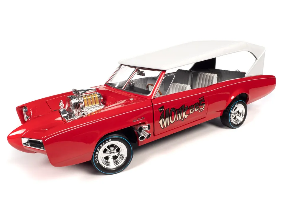 auto-world-monkeemobile-miniature-1-18-portes-ouvrantes image 1