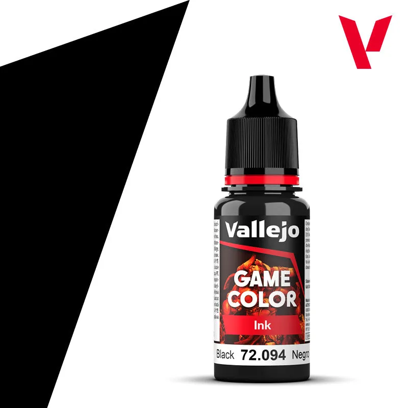 vallejo-game-color-094-encre-noire-black-ink-18-ml image 1