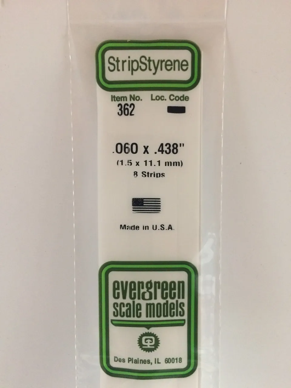 evergreen-scale-models-strips-362-baguette-1-5x11-1mm-8-pi-ces image 1