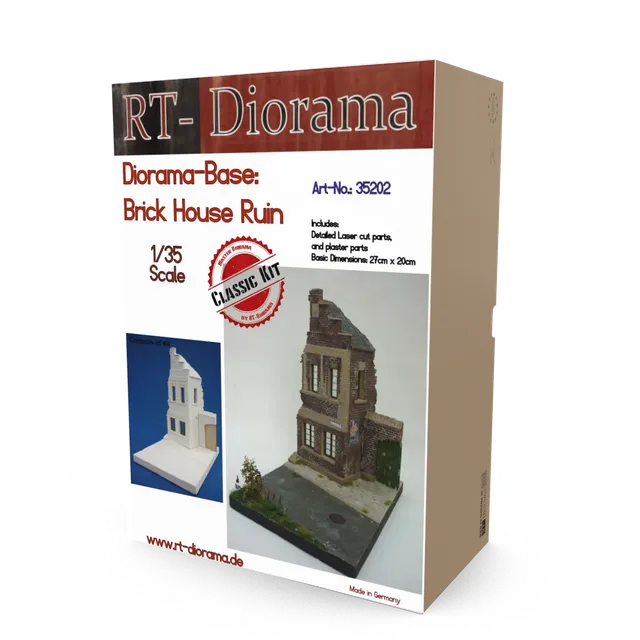 rt-diorama-35202-brick-house-ruin-socle-diorama-1-35-c-ramique image 1