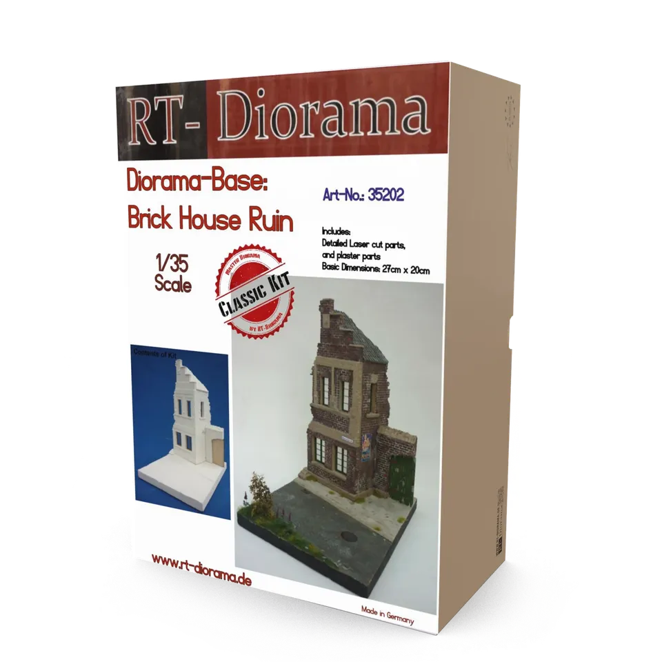 rt-diorama-35202-brick-house-ruin-socle-diorama-1-35-c-ramique image 1